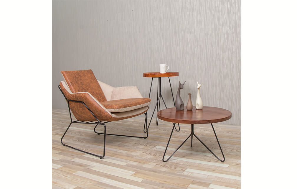 chair- Relaxing  faux leather armchair