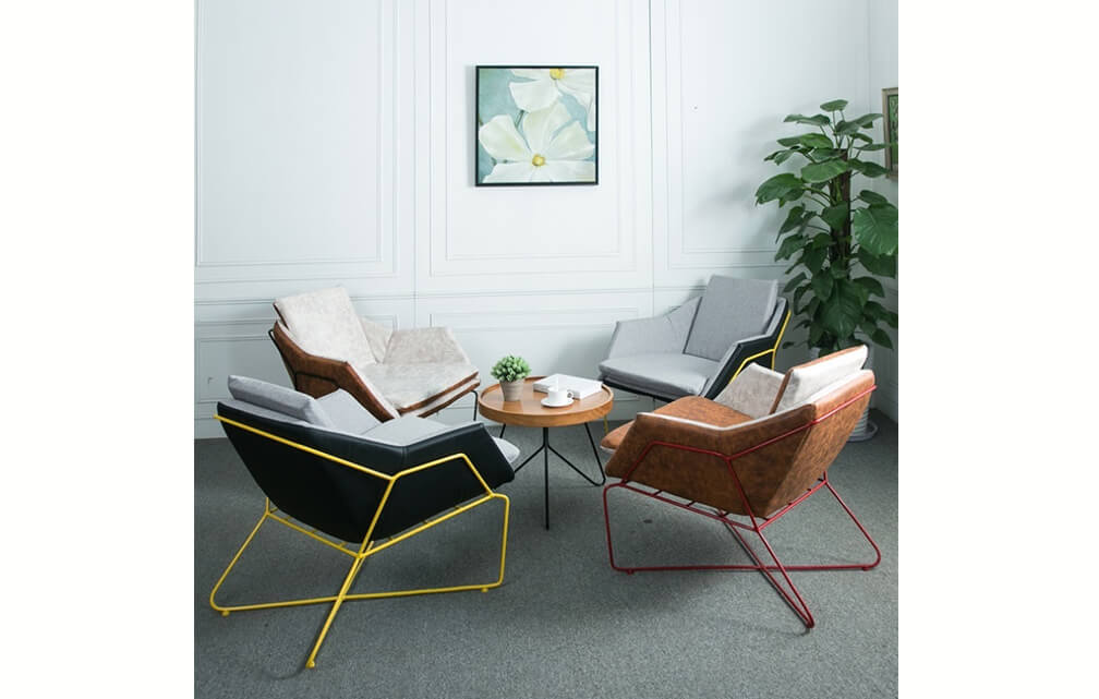 chair- Relaxing  faux leather armchair