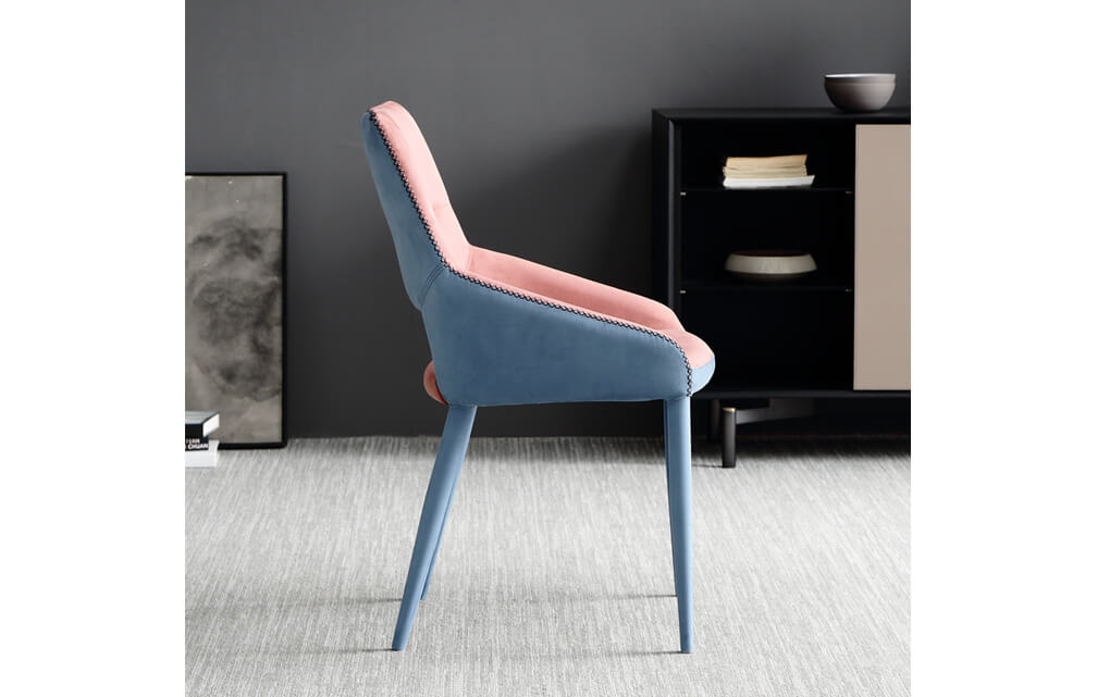 chair-Modern  velvet accent chair