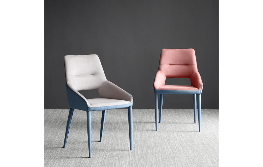 chair-Modern  velvet accent chair