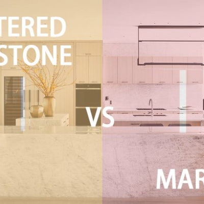 SINTERED STONE compared with MARBLE