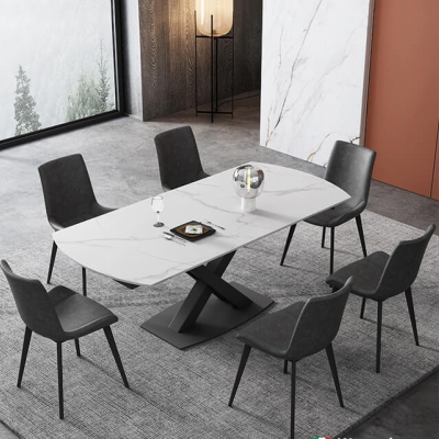 Aninz Sintered Stone Dinning Table and Chairs 