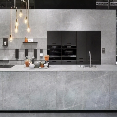 4 factors should be considered when using sintered stone slabs on cabinet counte